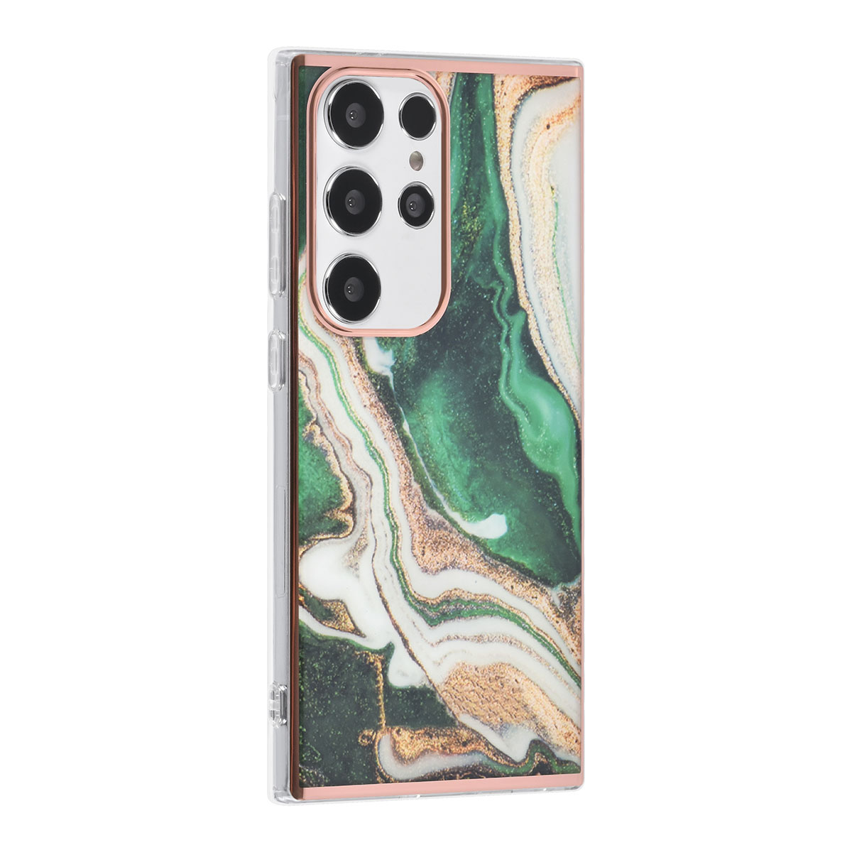 UNIQ Accessory UNIQ Accessory Galaxy S24 Ultra Backcover hoesje - Marble Green, foto 2 van 4