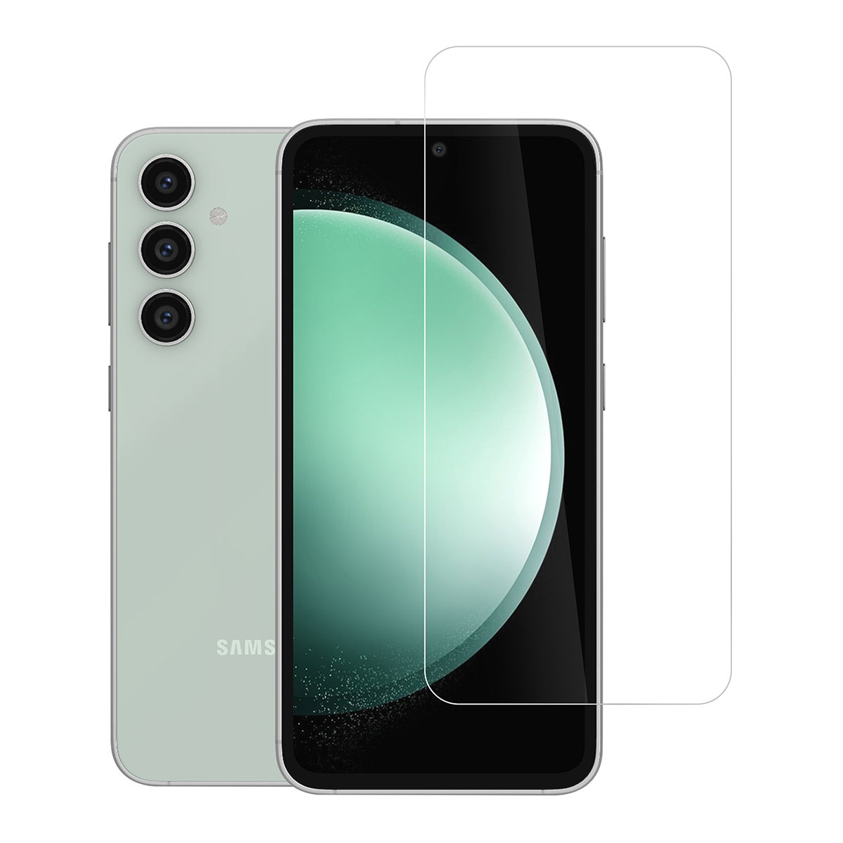 TUNIQ box of 10 - TUNIQ Galaxy S23 FE Screenprotector - Tempered Glass - Transparant