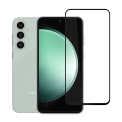 box of 10 - UNIQ Accessory Galaxy S23 FE - Full Cover 10D Tempered glass - Transparant