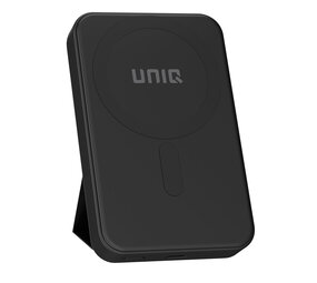 UNIQ Accessory UNIQ Accessory Powerbank 6500 mAh - magsafe - wireless - stand - 30cm USB-C Kabel - USB-C port - Zwart UNIQ Accessory UNIQ Accessory Powerbank 6500 mAh - magsafe - wireless - stand - 30cm USB-C Kabel - USB-C port - Zwart