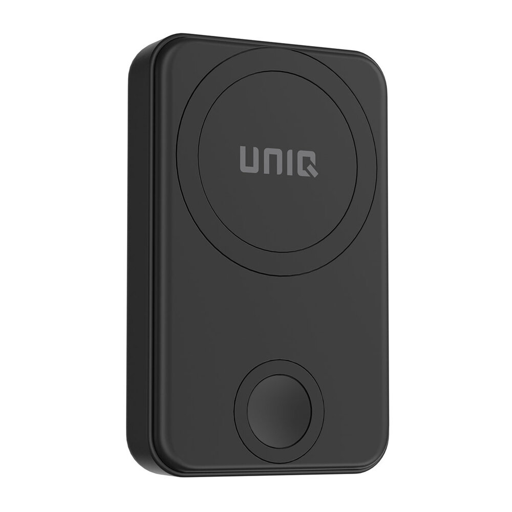 UNIQ Accessory UNIQ Accessory Batterie Externe 6500 mAh - MagSafe - Apple Watch - Sans Fil - Support -30cm USB-C cable - Port USB-C - Noir UNIQ Accessory UNIQ Accessory Batterie Externe 6500 mAh - MagSafe - Apple Watch - Sans Fil - Support -30cm USB-C cable - Port USB-C - Noir