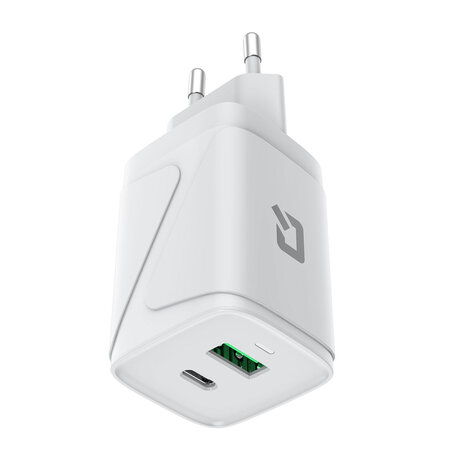 TUNIQ TUNIQ Adaptateur GaN PD 30W TUNIQ - Double Port- Blanc TUNIQ TUNIQ Adaptateur GaN PD 30W TUNIQ - Double Port- Blanc
