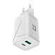 TUNIQ TUNIQ PD 30W GaN adapter - Dual-Port - Wit TUNIQ TUNIQ PD 30W GaN adapter - Dual-Port - Wit
