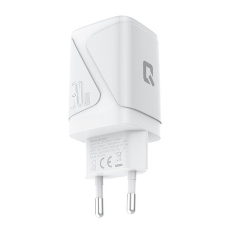 TUNIQ TUNIQ Adaptateur GaN PD 30W TUNIQ - Double Port- Blanc TUNIQ TUNIQ Adaptateur GaN PD 30W TUNIQ - Double Port- Blanc
