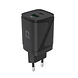 TUNIQ TUNIQ APD 30W GaN adapter - dual poort - zwart TUNIQ TUNIQ APD 30W GaN adapter - dual poort - zwart