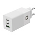 UNIQ Accessory UNIQ Accessory PD 65W - Home Charger with USB-C to USB-C Cable - White UNIQ Accessory UNIQ Accessory PD 65W - Home Charger with USB-C to USB-C Cable - White