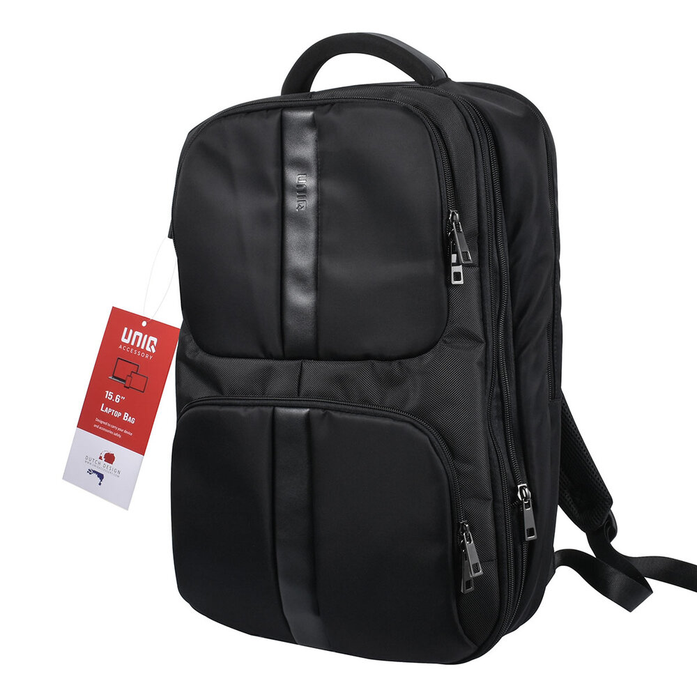 UNIQ Accessory UNIQ Accessory 15.6 inch laptop backpack - Black UNIQ Accessory UNIQ Accessory 15.6 inch laptop backpack - Black