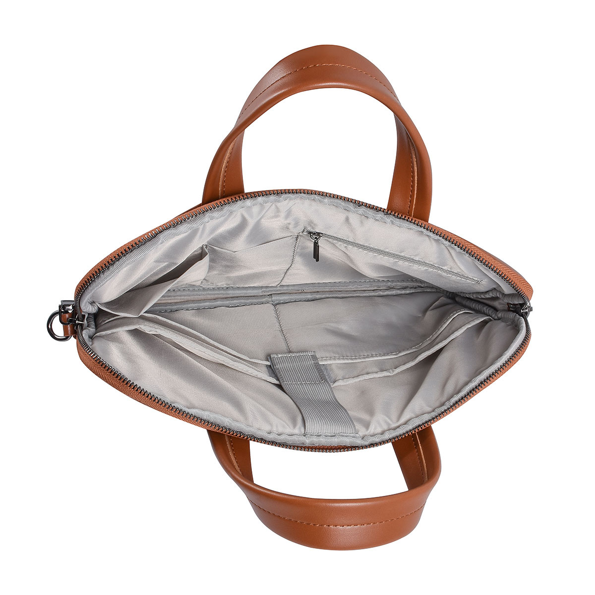 UNIQ Accessory UNIQ Accessory 13 inch leren laptoptas - Bruin, foto 3 van 5