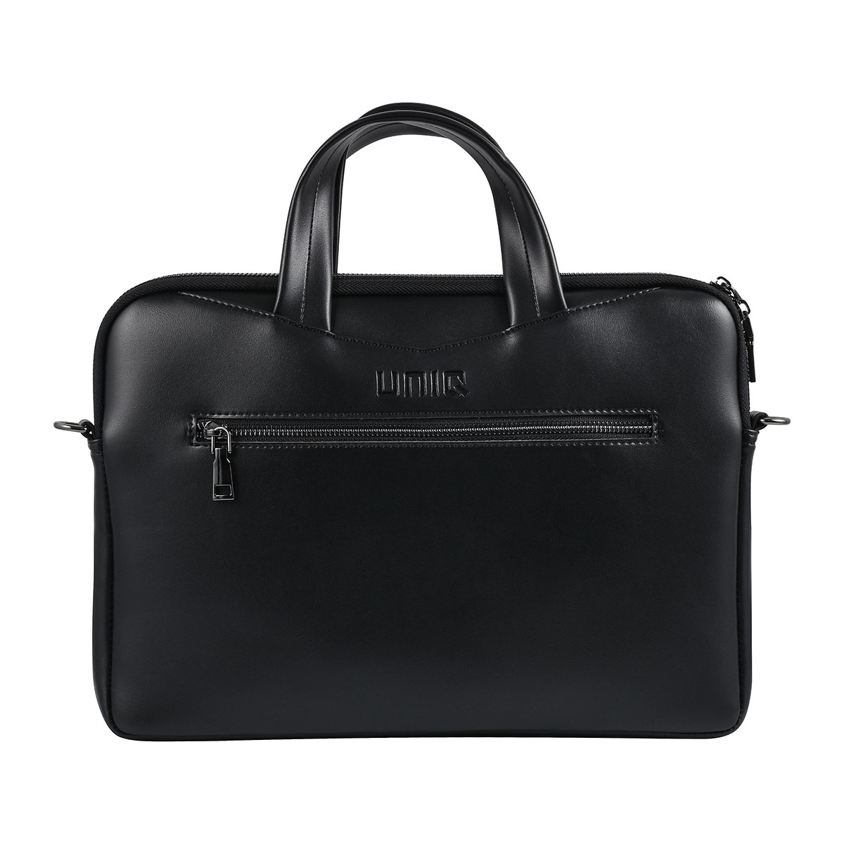 UNIQ Accessory UNIQ Accessory 13 inch leren laptoptas - Zwart, foto 2 van 5