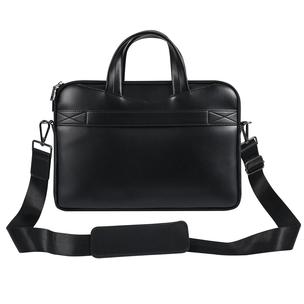 UNIQ Accessory UNIQ Accessory 13 inch Leder Laptoptasche - Schwarz UNIQ Accessory UNIQ Accessory 13 inch Leder Laptoptasche - Schwarz
