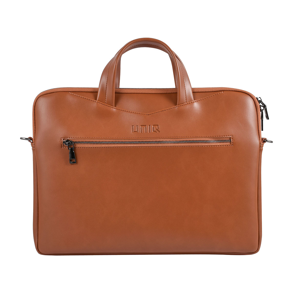 UNIQ Accessory UNIQ Accessory 15.6 inch leren laptoptas - Bruin