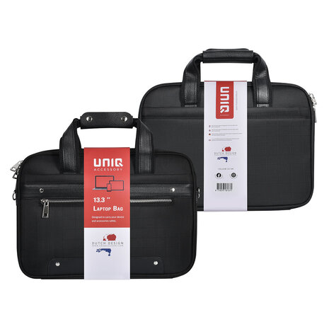 UNIQ Accessory Sac pour ordinateur portable UNIQ Accessory 13.3 pouces - Noir UNIQ Accessory Sac pour ordinateur portable UNIQ Accessory 13.3 pouces - Noir