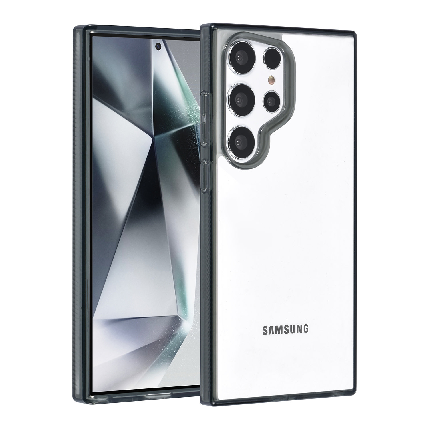 UNIQ Accessory UNIQ Accessory Galaxy S24 Ultra Backcover hoesje - Zwart