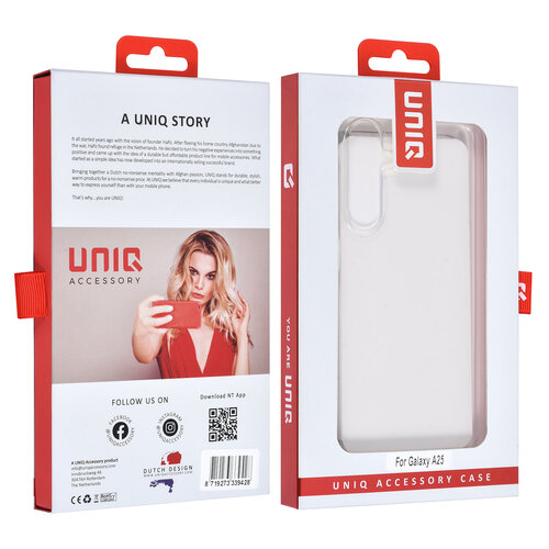 UNIQ Accessory UNIQ Accessory Galaxy A25 Backcover hoesje - Transparant