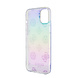 Guess Guess iPhone 15 Backcover hoesje Iridescent glitter pattern - Paars Guess Guess iPhone 15 Backcover hoesje Iridescent glitter pattern - Paars