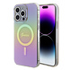 Guess Guess iPhone 15 Pro Back cover case - Magsafe iridescent - Pink Guess Guess iPhone 15 Pro Back cover case - Magsafe iridescent - Pink