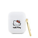 Hello Kitty Hello Kitty AirPod 1/2 AirPods Case 3D SIL Kitty - Wit Hello Kitty Hello Kitty AirPod 1/2 AirPods Case 3D SIL Kitty - Wit