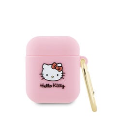 Hello Kitty AirPod 1/2 AirPods Case - 3D SIL Kitty - Pink