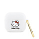 Hello Kitty Hello Kitty AirPod 3 AirPods Case - 3D SIL Kitty - White Hello Kitty Hello Kitty AirPod 3 AirPods Case - 3D SIL Kitty - White