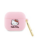 Hello Kitty Hello Kitty AirPod 3 AirPods Case - 3D SIL Kitty - Pink Hello Kitty Hello Kitty AirPod 3 AirPods Case - 3D SIL Kitty - Pink
