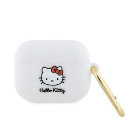 Hello Kitty Hello Kitty AirPods Pro & Pro 2 Case - 3D SIL Kitty - Wit