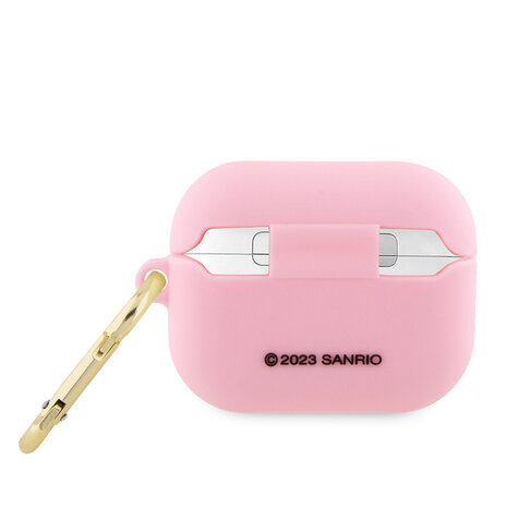Hello Kitty Hello Kitty Airpods Pro & Pro 2 Case - 3D SIL Kitty - Pink