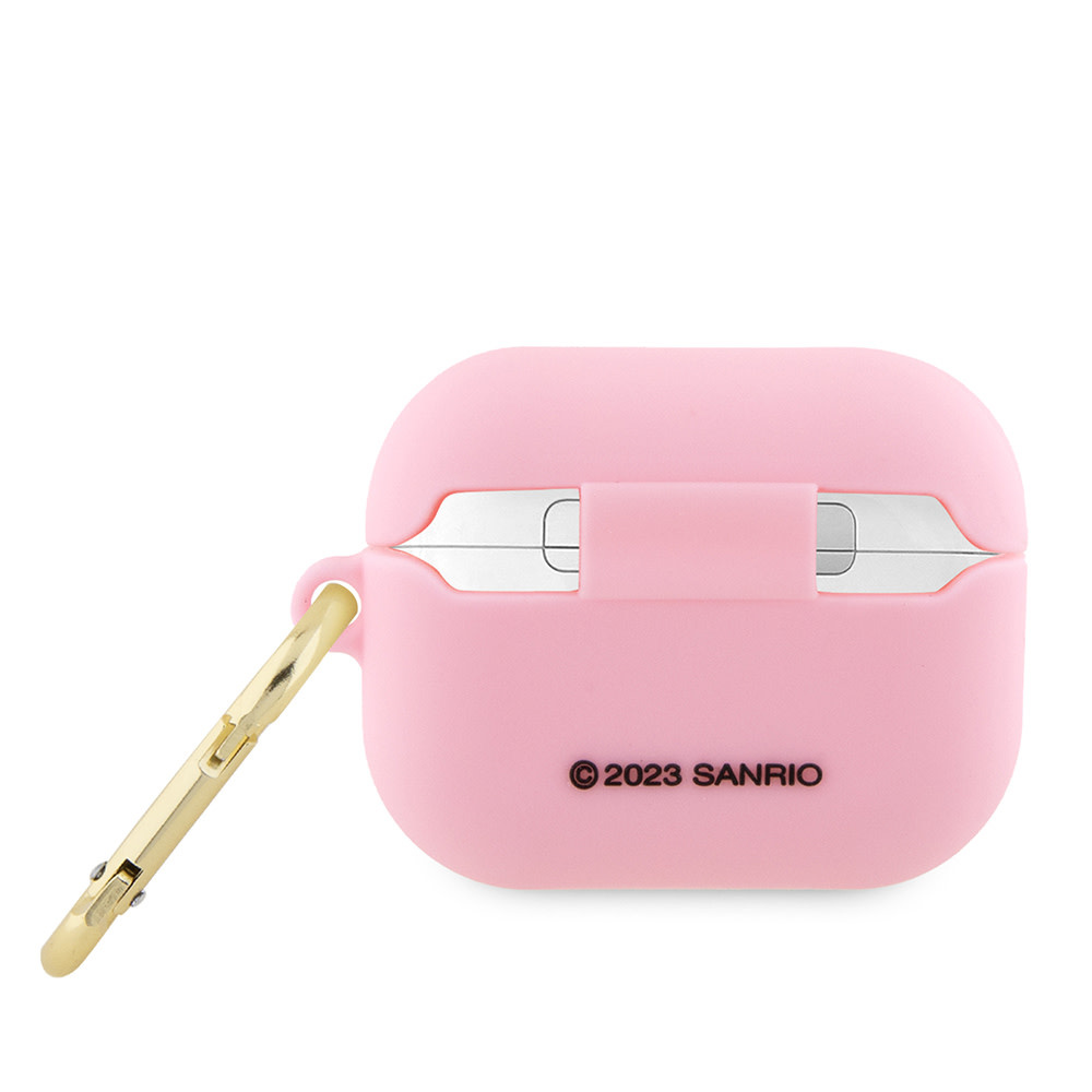 Hello Kitty Hello Kitty AirPods Pro & Pro 2 Case - 3D SIL Kitty - Roze, foto 2 van 5