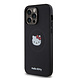 Hello Kitty Hello Kitty iPhone 15 Pro Max Backcover hoesje Kitty Head - Zwart Hello Kitty Hello Kitty iPhone 15 Pro Max Backcover hoesje Kitty Head - Zwart