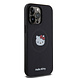 Hello Kitty Hello Kitty iPhone 15 Pro Max Backcover hoesje Kitty Head - Zwart Hello Kitty Hello Kitty iPhone 15 Pro Max Backcover hoesje Kitty Head - Zwart