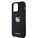 Hello Kitty Hello Kitty iPhone 15 Pro Max Backcover hoesje Kitty Head - Zwart Hello Kitty Hello Kitty iPhone 15 Pro Max Backcover hoesje Kitty Head - Zwart