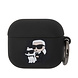 Karl Lagerfeld Karl Lagerfeld AirPod 3 AirPods Case 3D sil NFT - Zwart Karl Lagerfeld Karl Lagerfeld AirPod 3 AirPods Case 3D sil NFT - Zwart
