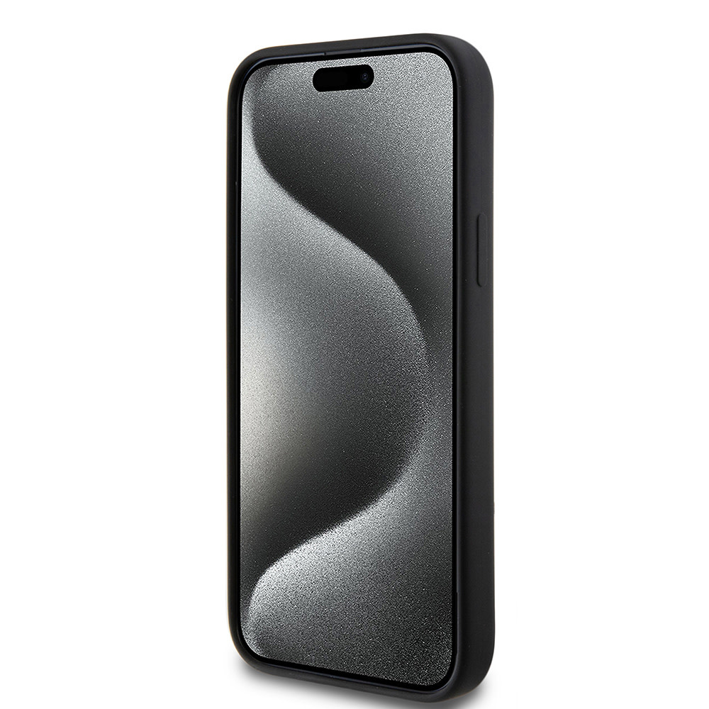 Karl Lagerfeld Karl Lagerfeld iPhone 15 Plus & iPhone 14 Plus Backcover hoesje Karl script logo - Zwart, foto 5 van 6