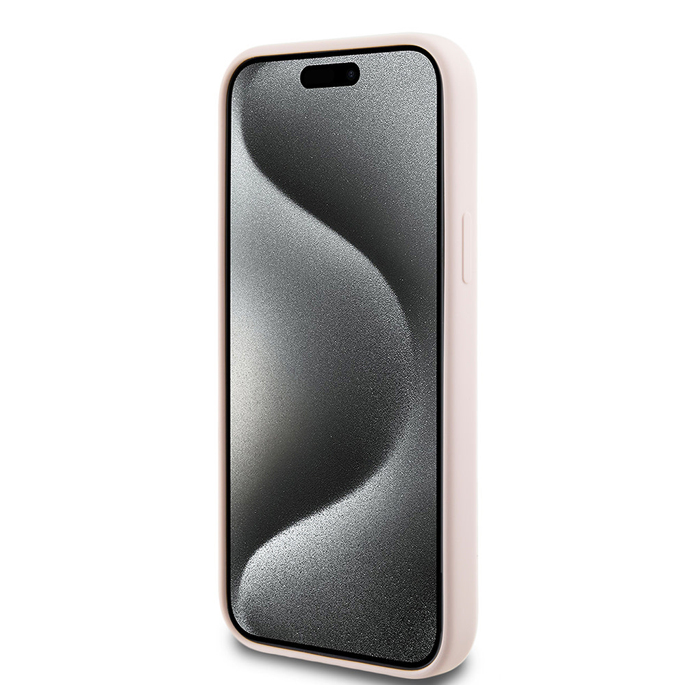 Karl Lagerfeld Karl Lagerfeld iPhone 15 Plus & iPhone 14 Plus Backcover hoesje Karl script logo - Roze, foto 6 van 6