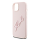 Karl Lagerfeld Karl Lagerfeld iPhone 15 Back cover coque - Karl Script - Rose Karl Lagerfeld Karl Lagerfeld iPhone 15 Back cover coque - Karl Script - Rose