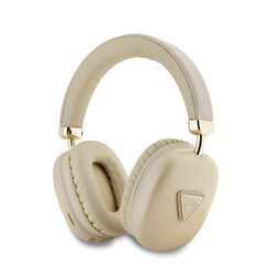 Guess Bluetooth Headphones - Metalic Triangle Logo - Or