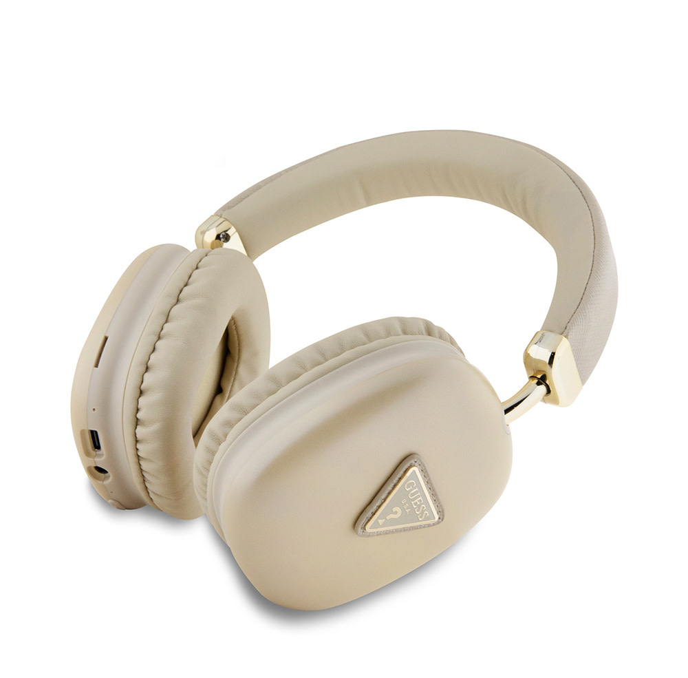 Guess Guess Bluetooth Headphones - Metalic Triangle Logo - Goud, foto 2 van 3