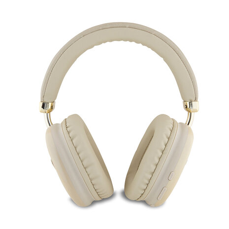 Guess Guess Bluetooth Headphones - Metalic Triangle Logo - Gold Guess Guess Bluetooth Headphones - Metalic Triangle Logo - Gold