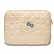 Hello Kitty Hello Kitty Quilted Bows Laptop Sleeve for 14 inch devices - gold Hello Kitty Hello Kitty Quilted Bows Laptop Sleeve for 14 inch devices - gold