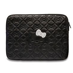 Hello Kitty Quilted Bows Laptop Sleeve for 14 inch devices - black