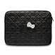 Hello Kitty Hello Kitty Quilted Bows Laptop Sleeve for 14 inch devices - black Hello Kitty Hello Kitty Quilted Bows Laptop Sleeve for 14 inch devices - black