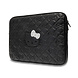 Hello Kitty Hello Kitty Quilted Bows Laptop Sleeve for 14 inch devices - black Hello Kitty Hello Kitty Quilted Bows Laptop Sleeve for 14 inch devices - black