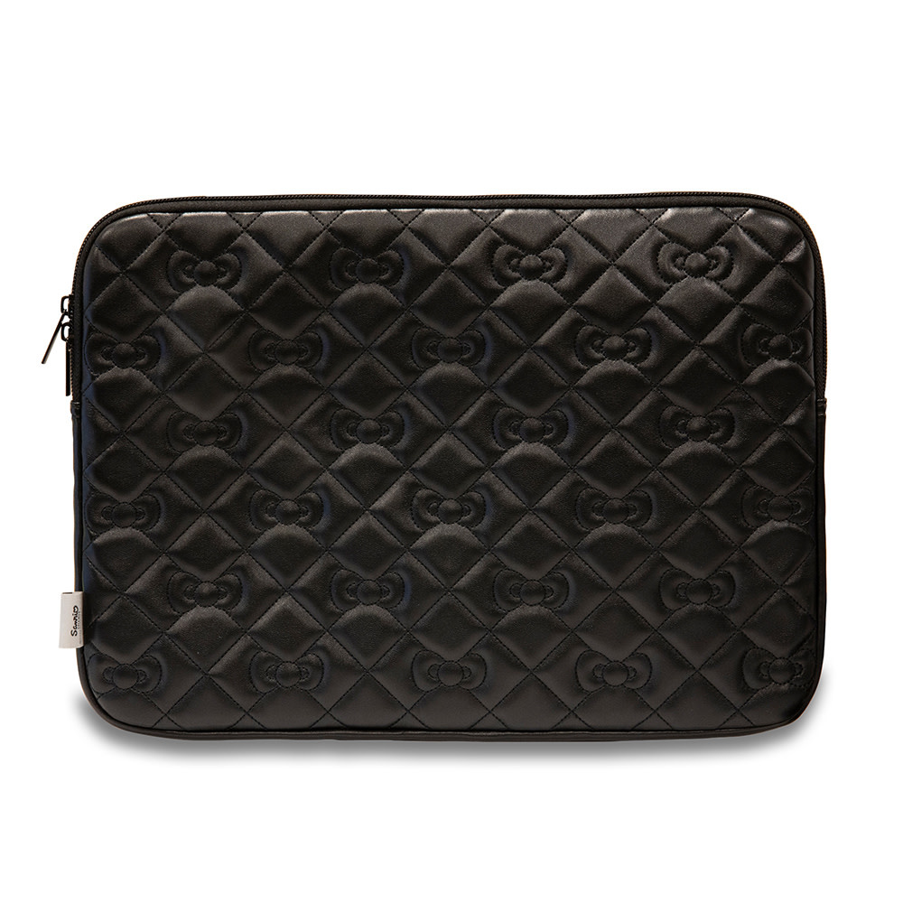 Hello Kitty Hello Kitty Quilted Bows Laptophoes voor 14 inch apparaten - zwart, foto 3 van 3