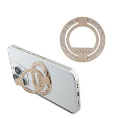 Guess Magsafe Ringstand with Rhinestones - Gold