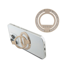 Guess Guess Magsafe Ringstand with Rhinestones - Gold Guess Guess Magsafe Ringstand with Rhinestones - Gold