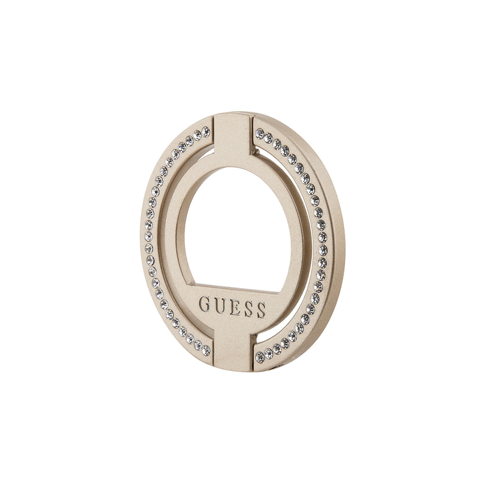 Guess Guess Magsafe Ringstand with Rhinestones - Goud, foto 2 van 4