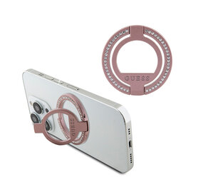 Guess Guess Magsafe Ringstand with Rhinestones - Pink Guess Guess Magsafe Ringstand with Rhinestones - Pink