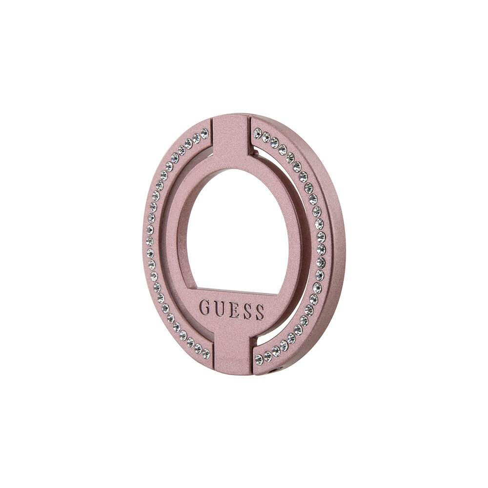 Guess Guess Magsafe Ringstand with Rhinestones - Rosa Guess Guess Magsafe Ringstand with Rhinestones - Rosa