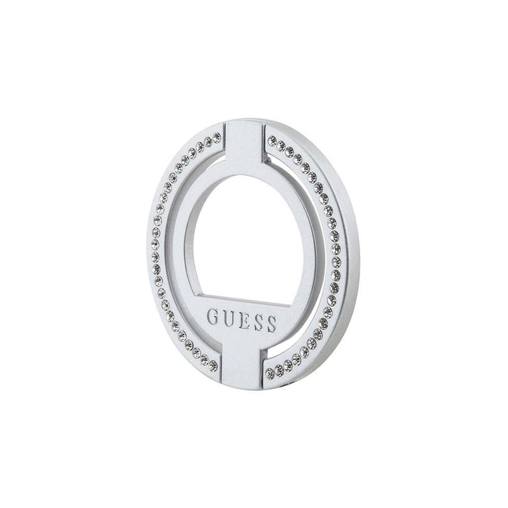 Guess Guess Magsafe Ringstand with Rhinestones - Zilver, foto 2 van 4