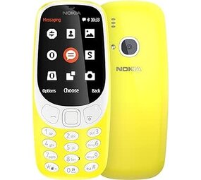 Nokia Nokia 3310 - 2G - T1030 - Yellow Nokia Nokia 3310 - 2G - T1030 - Yellow