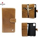 Pierre Cardin Pierre Cardin Apple iPhone 11 Pro Brown Book type case - Genuine Leather Pierre Cardin Pierre Cardin Apple iPhone 11 Pro Brown Book type case - Genuine Leather